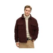Overhemd Lange Mouw Superdry Surchemise côtelé en velours Surplus