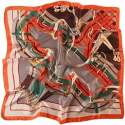 Sjaal Alberto Cabale Grote zijden vierkant Interbelts Zoé