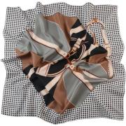 Sjaal Alberto Cabale Grote zijden vierkant Selling Zoé