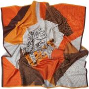 Sjaal Alberto Cabale Grote Zijde Vierkant Snake Zoé