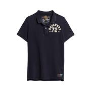 Polo Shirt Korte Mouw Superdry Polo Vintage Athletic