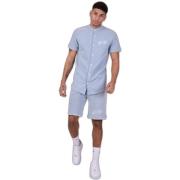 Overhemd Lange Mouw Project X Paris Chemise col mao Style maille
