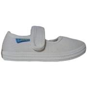 Lage Sneakers Colores MERCEDES LONA 2410 Blanco