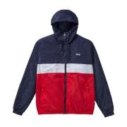 Mantel Fila BERTALAN WIND RUNNER G06 - BLACK IRIS-TRUE RED 687277