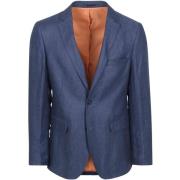 Blazer Suitable Blazer Linnen Panama Navy