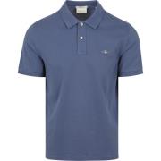 T-shirt Gant Shield Piqué Poloshirt Dusty Navy