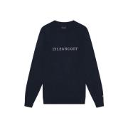 Trui Lyle &amp; Scott Pull en jacquard script