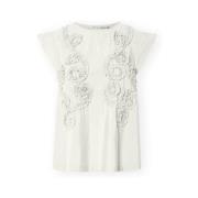 Blouse Y.a.s YAS Top Sacu - Star White