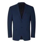 Blazer Selected 16087824 SLIM-LIAM-BLUE DEPTHS