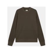 Sweater Lyle &amp; Scott ML1742V TRICOT CREW NECK SWEATSHIRT-W48 OLIVE