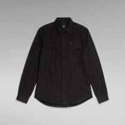 Overhemd Lange Mouw G-Star Raw D20165-7647 MARINE-B564 BLACK