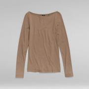 T-shirt G-Star Raw D22754 D266 BOAT SLIM-B743 DEEP VALNUT