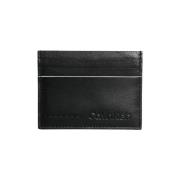 Portemonnee Calvin Klein Jeans K50K504438 CARDHOLDER-001 BLACK