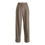 Broek JJXX 12236944 MARY PLEAT FU-BRINDLE