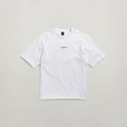 T-shirt G-Star Raw D24780-C336 CENTER CHEST BOXY-110 WHITE