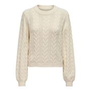 Trui Only 15317515 RUBINA-WHITECAP GRAY