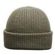 Hoed Selected 16094982 MERINO BEANIE-KALAMATA