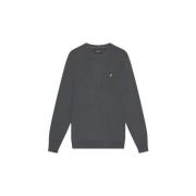 Trui Lyle &amp; Scott KN2110V MERINO CREW-W63. GUNMETAL