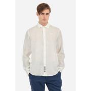 Overhemd Lange Mouw La Martina MAC007 TL144-00001 OPTIC WHITE