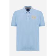T-shirt La Martina CCMP01 PK001 - MIGUEL-07003 BLUE BELL