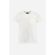 T-shirt La Martina MAR007 PK001-0001 OPTIC WHITE