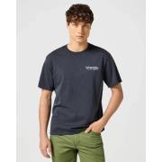 T-shirt Wrangler 112357350-FADED BLACK