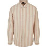 Overhemd Lange Mouw Urban Classics Chemise Striped