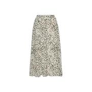 Rok Moss Copenhagen Jupe plissée femme Angelina AOP