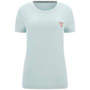 T-shirt Korte Mouw Guess T-shirt col rond femme Mini Triangle