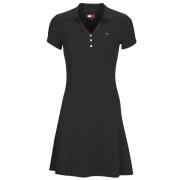Korte Jurk Tommy Jeans TJW F F RIB POLO DRESS EXT