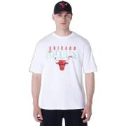 T-shirt Korte Mouw New-Era T-shirt Oversize Chicago Bulls Graphic