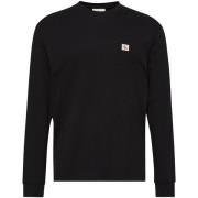 T-Shirt Lange Mouw Calvin Klein Jeans LS WAFFLE BADGE CREW LV040EM217