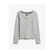 T-shirt Korte Mouw Superdry T-shirt boutonné manches longues femme Ath...