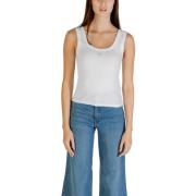 Top Guess SL TRIANGLE BLING RIB TANK W3YP68 KA0H1