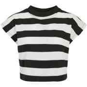 T-shirt Korte Mouw Urban Classics T-shirt femme stripe short