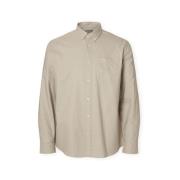 Overhemd Lange Mouw Selected Noos Regrick Oxford Shirt - Pure Cashemer...