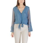 Overhemd Guess LS CAMILLA GARMENT DYED TOP W5YH0V WE550