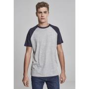 T-shirt Korte Mouw Urban Classics T-shirt Urban Classic raglan contrat...