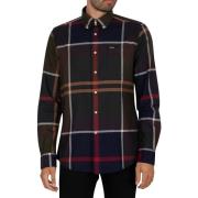 Overhemd Lange Mouw Barbour Dunoon getailleerd overhemd