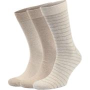 Socks Suitable Sokken 3-Pack Print Ecru