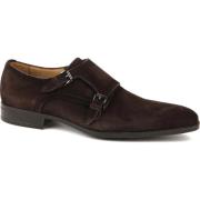 Laarzen Giorgio Amalfi Schoen Monk Strap Bruin Suede