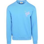 Sweater Scotch &amp; Soda Sweater Print Blauw