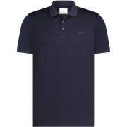 T-shirt State Of Art Poloshirt Mercerized Piqué Navy