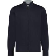 Sweater State Of Art Vest Wol Blend Navy