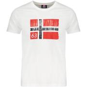 T-shirt Korte Mouw Norway 1963 846019_BIWHITE