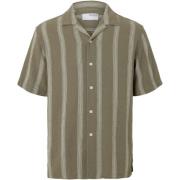 Overhemd Selected Sal Relax Fit Overhemd Vetiver