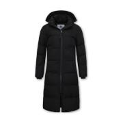 Parka Jas Matogla Lange Puffer Jas Getailleerd