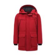 Parka Jas Enos Lange Jas Capuchon