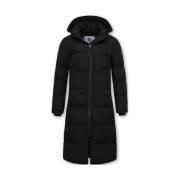 Parka Jas Matogla Puffer Jas Lang Getailleerd