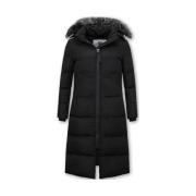 Parka Jas Matogla Puffer Jacket Lang Capuchon